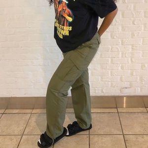 BDG green cargo pants